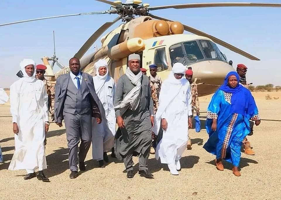 Tchad : Une délégation ministérielle se rend à Ati pour apporter un soutien aux victimes des incendies.