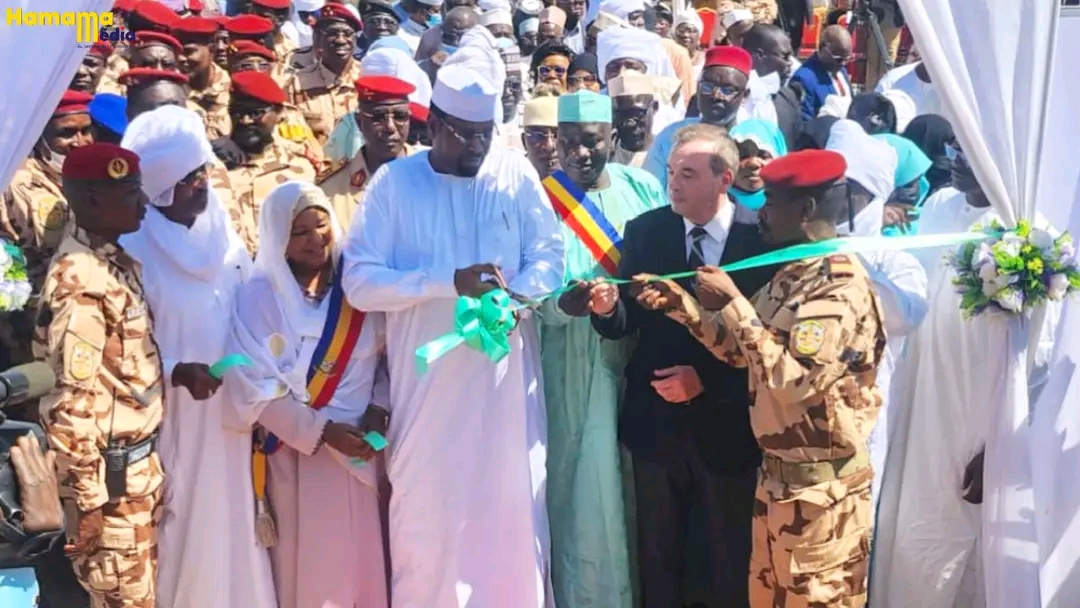 Inauguration de la Caserne des Sapeurs Pompiers de la ville de N’djamena