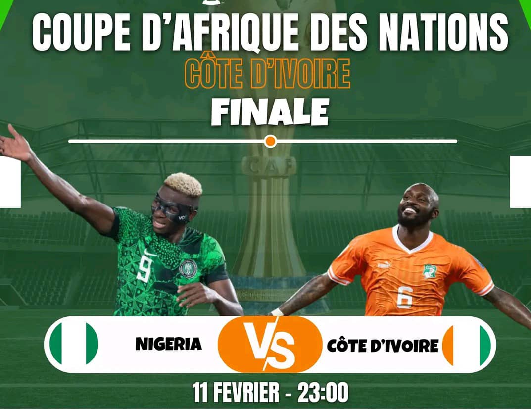 Les super aigles du Nigéria affronteront les éléphants de la Cote d’Ivoire en finale de la CAN !