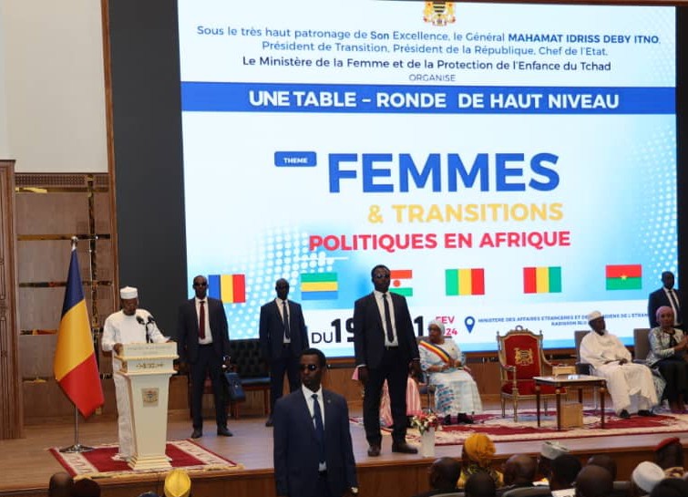 Tchad/Afrique: Le Président Transition Mahamat Idriss Déby a ouvert les travaux d’une Table ronde de haut niveau à N’Djamena