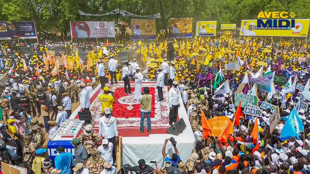 Mahamat Idriss Deby Itno promet un avenir prospère pour la Tandjilé lors d’un grand meeting à Laï