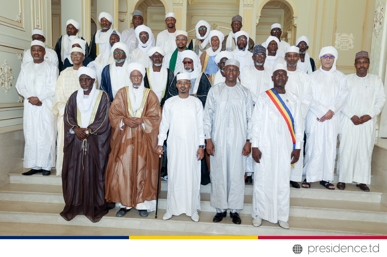 Tchad-Société : les leaders religieux musulmans présentent leurs vœux au Chef de l’Etat