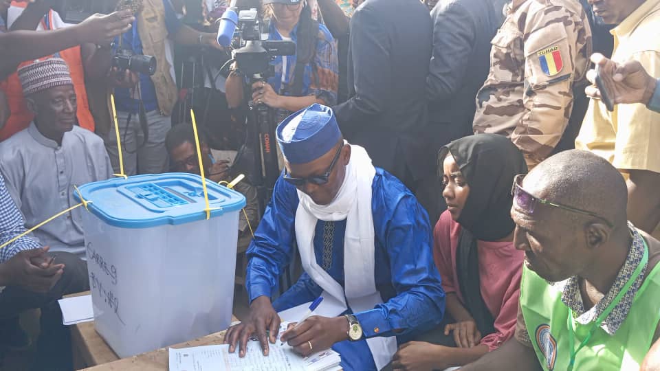 Tchad Election Présidentielle : Le candidat du parti Les Transformateurs a accompli son devoir civique