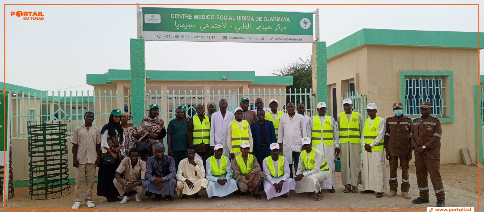 Engagement Écologique : Plantation d’Arbres au Centre Médico-social HIDIMA