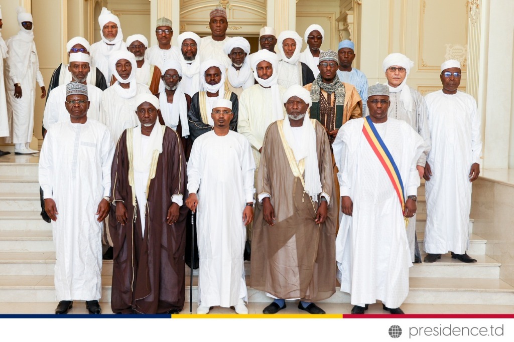 Tchad-Religion : rencontre entre le Président Mahamat Idriss Deby Itno et les Oulémas du Conseil Supérieur des Affaires Islamiques à l’occasion de la fête de la Tabaski