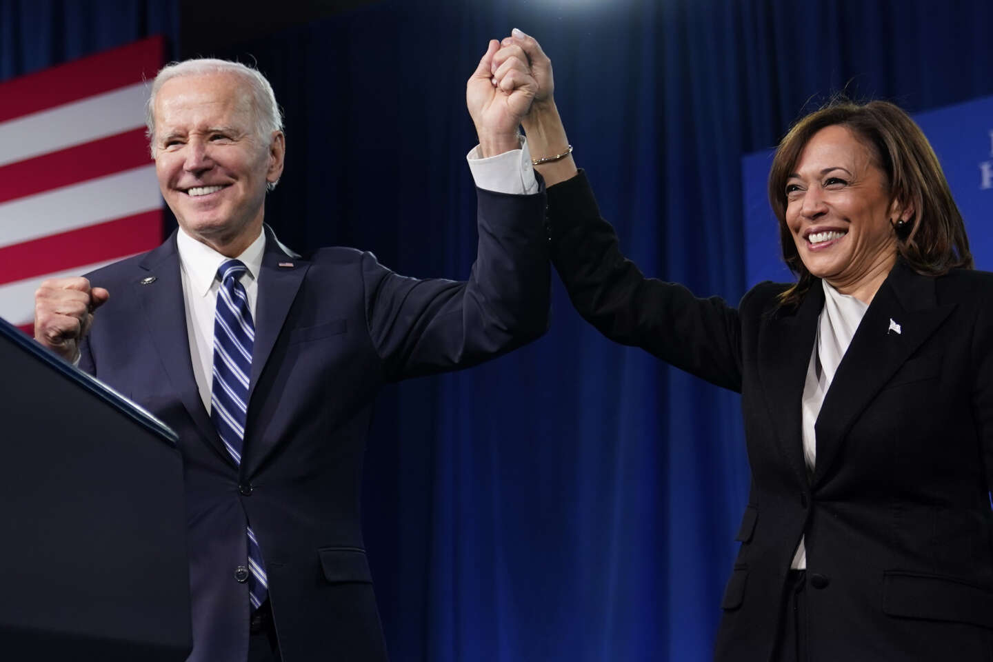 Kamala Harris soutenue par Joe Biden pour la Présidentielle