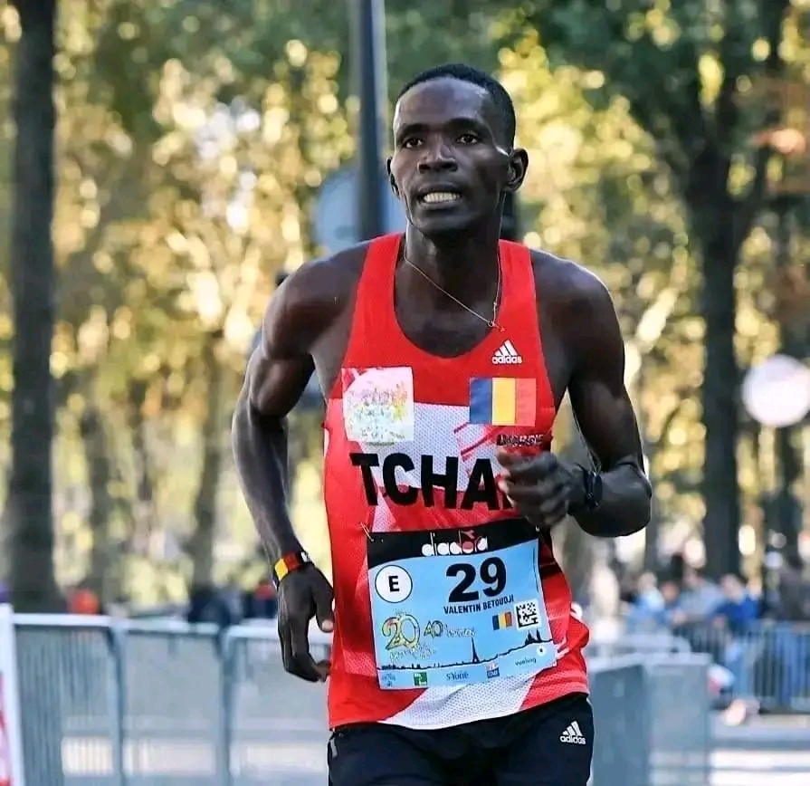 Bétoudji Valentin, dernier représentant du Tchad, en lice au marathon des JO de Paris 2024