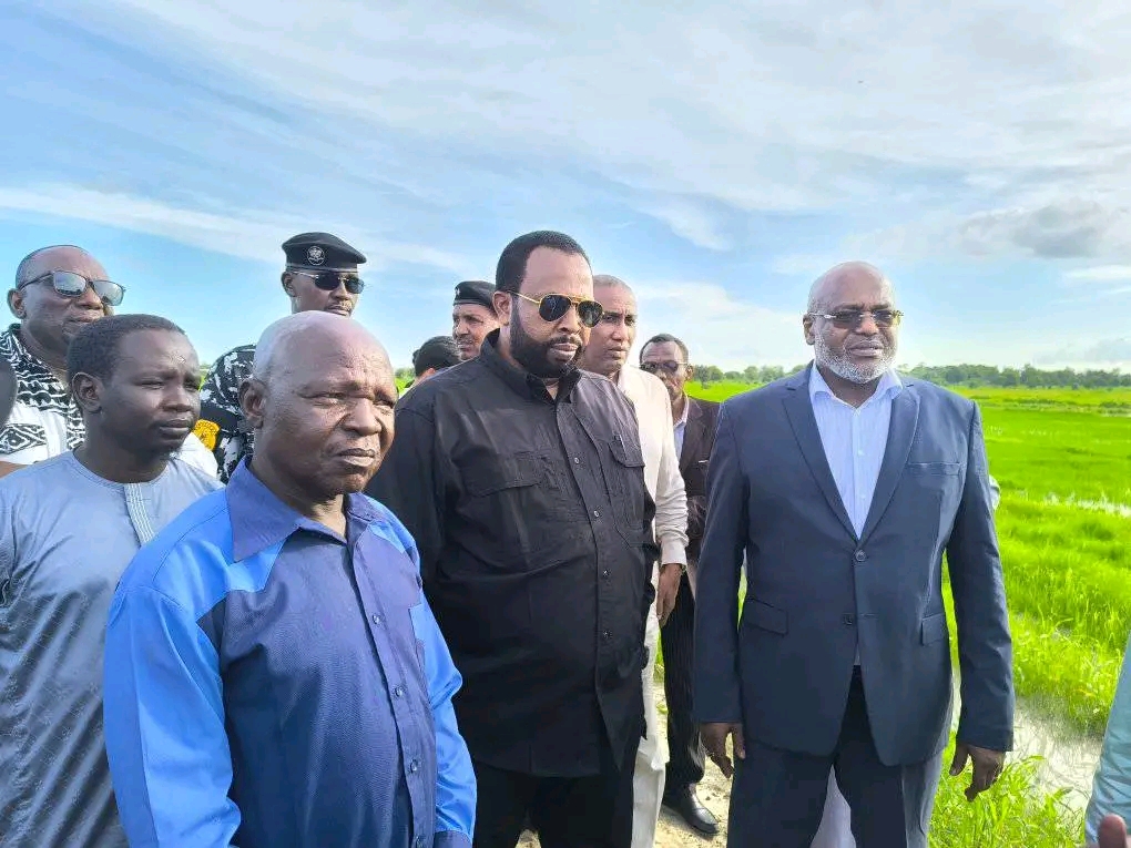 Inspection de la Digue de Walia par le Ministre de l’Aménagement et le Directeur de la Police Nationale