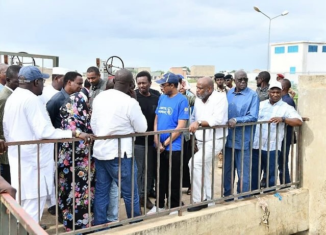 Le Comité National inspecte les stations de pompage d’Emderliné et Lamadji pour la prévention des inondations