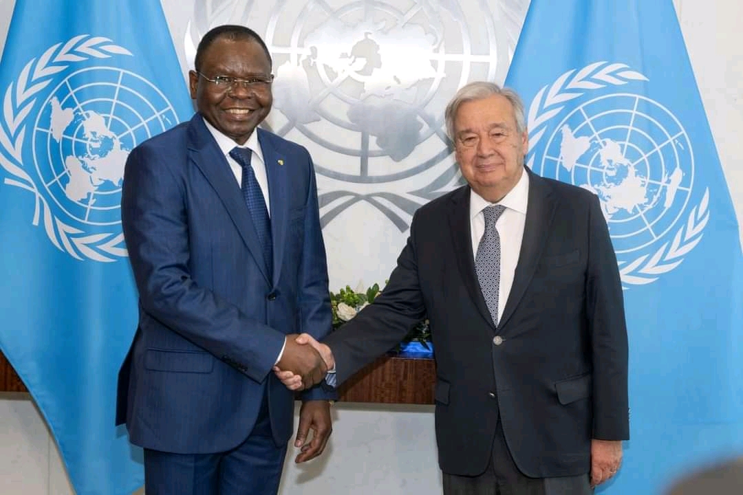 .Audience entre le Premier Ministre tchadien et le Secrétaire Général de l’ONU