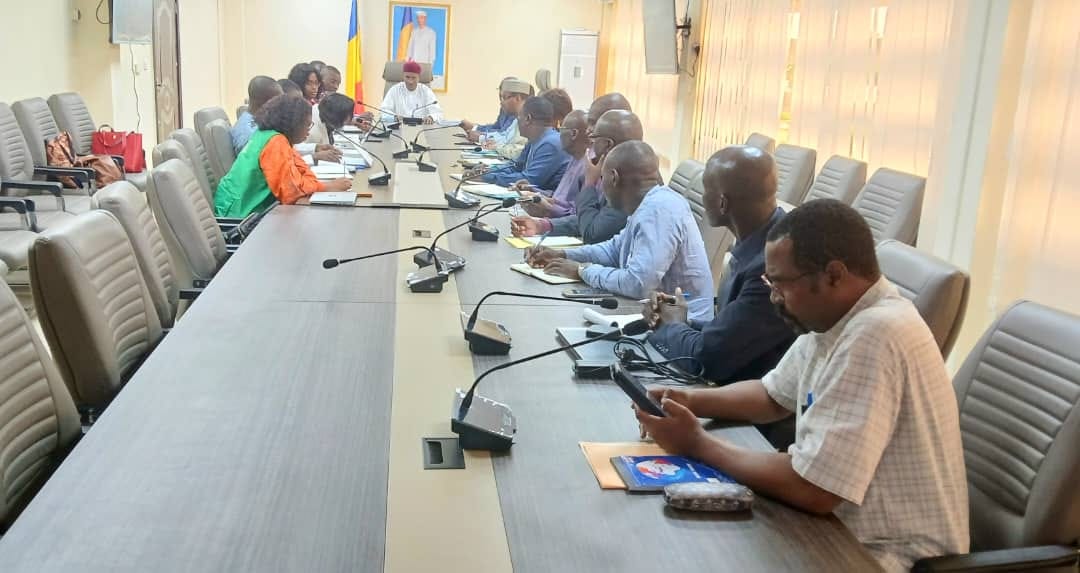 Renforcement du Système de Santé au Tchad : Audience entre le Ministre de la Santé et Africa CDC