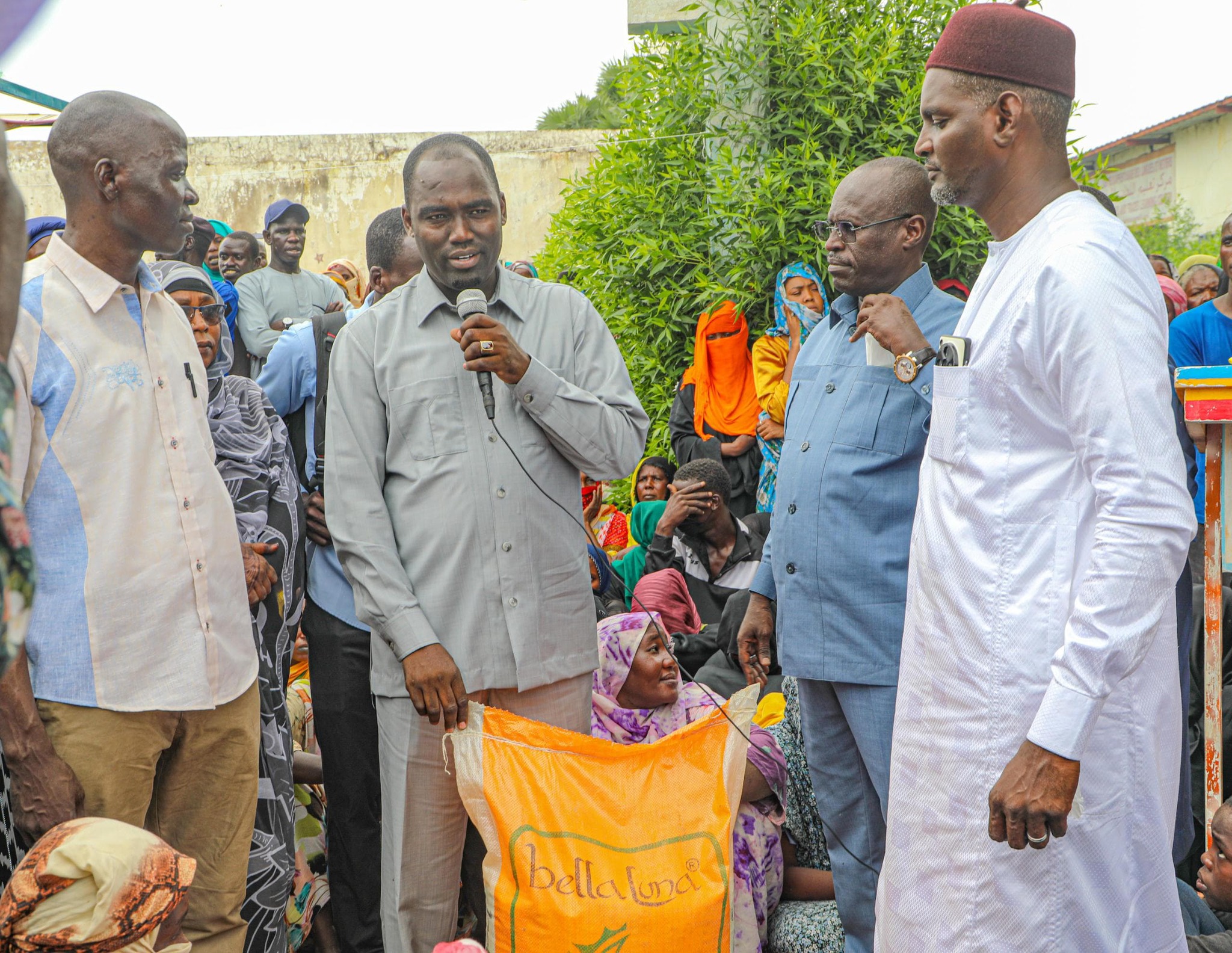 Social : Lancement officiel de la distribution de vivres aux plus vulnérables à N’Djamena