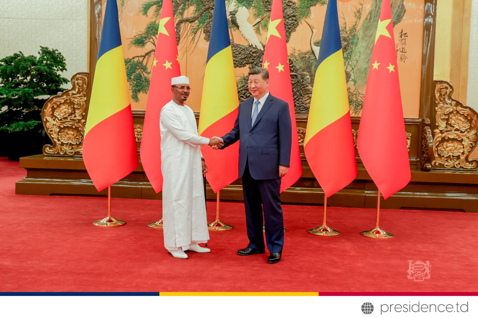 Mahamat Idriss Deby Itno en Chine : Renforcement du partenariat stratégique avec Pékin