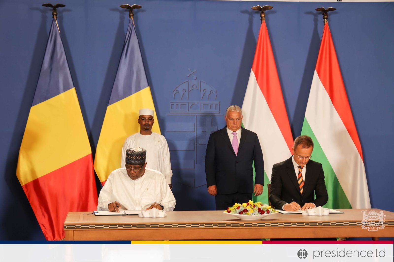 Coopération : Signature de plusieurs accords entre le Tchad et la Hongrie