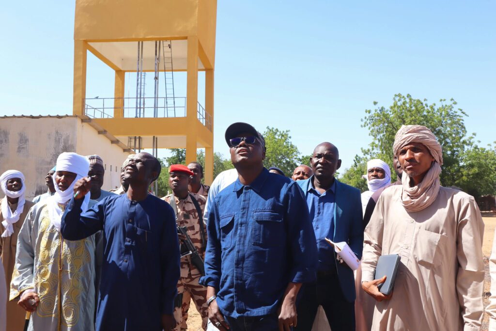 Le Ministre Passalé Kanabé Marcelin en tournée au Centre du pays pour évaluer les infrastructures hydrauliques et énergétiques