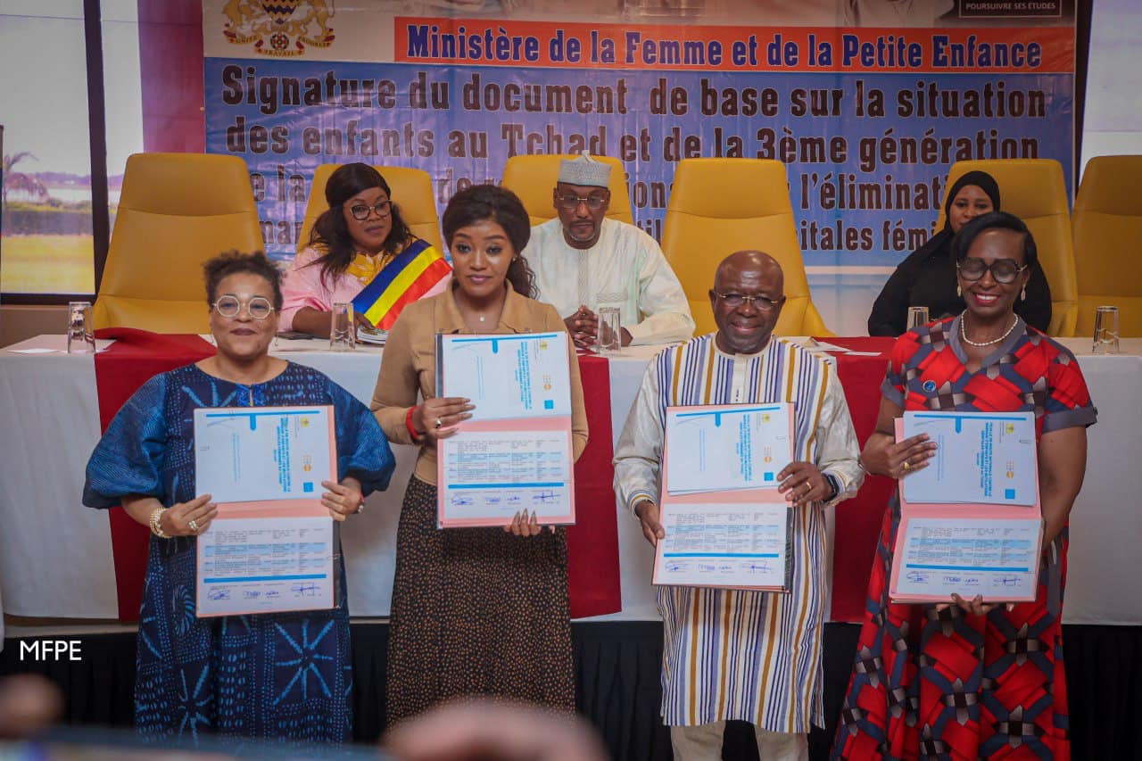 Tchad : Signature d’une feuille de route contre les mariages précoces et les MGF