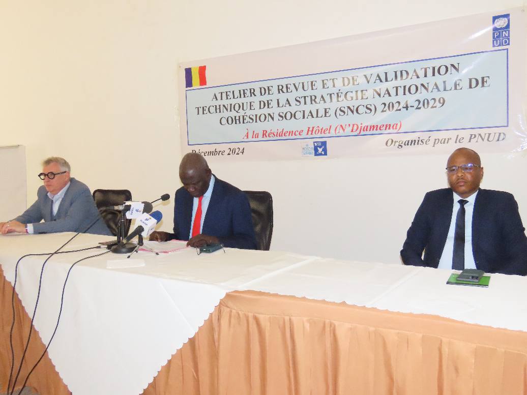 Tchad : Vers l’adoption de la Stratégie Nationale de Cohésion Sociale 2024-2029