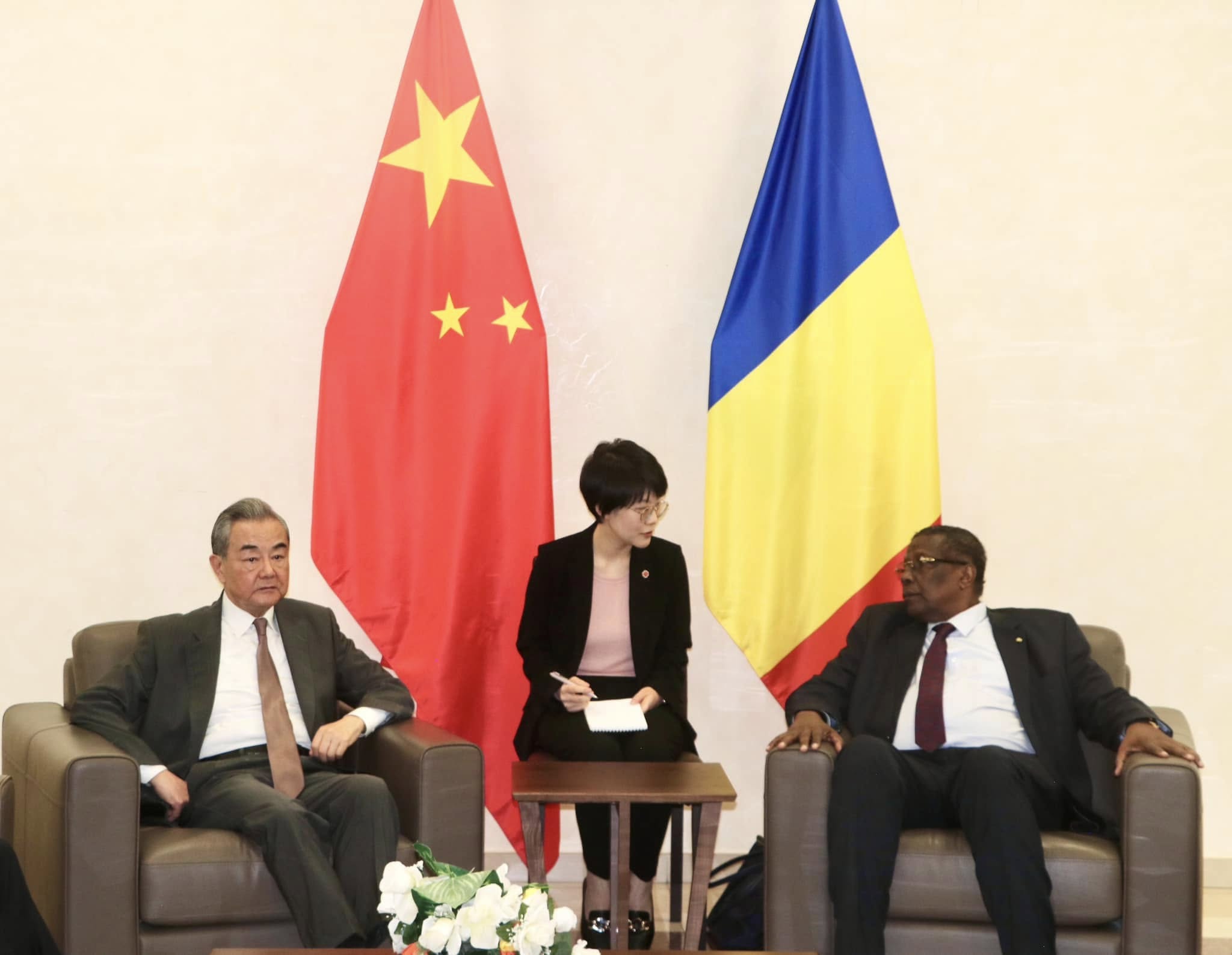 Tchad-Chine : Visite du chef de la diplomatie chinoise à N’Djamena