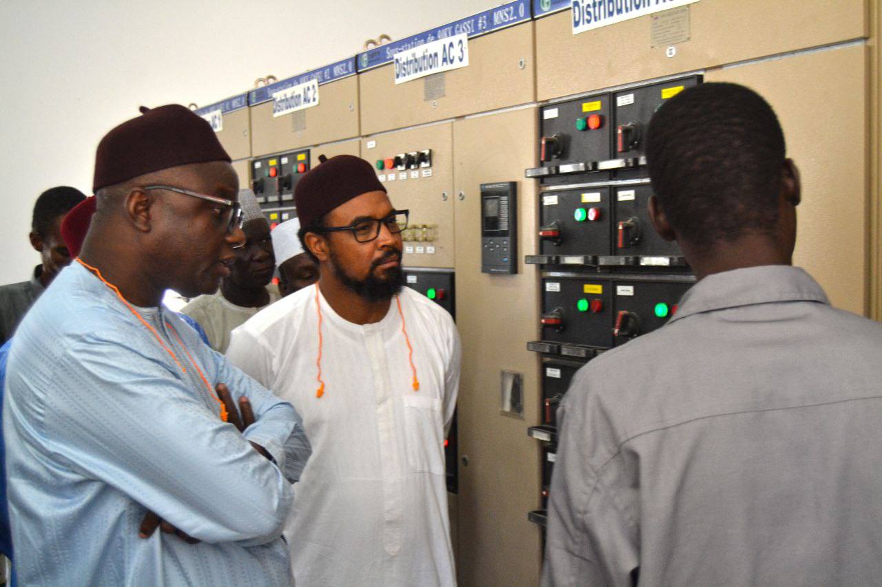 Tchad : Le Ministre de l’Eau et de l’Énergie en visite d’inspection des installations énergétiques à N’Djamena