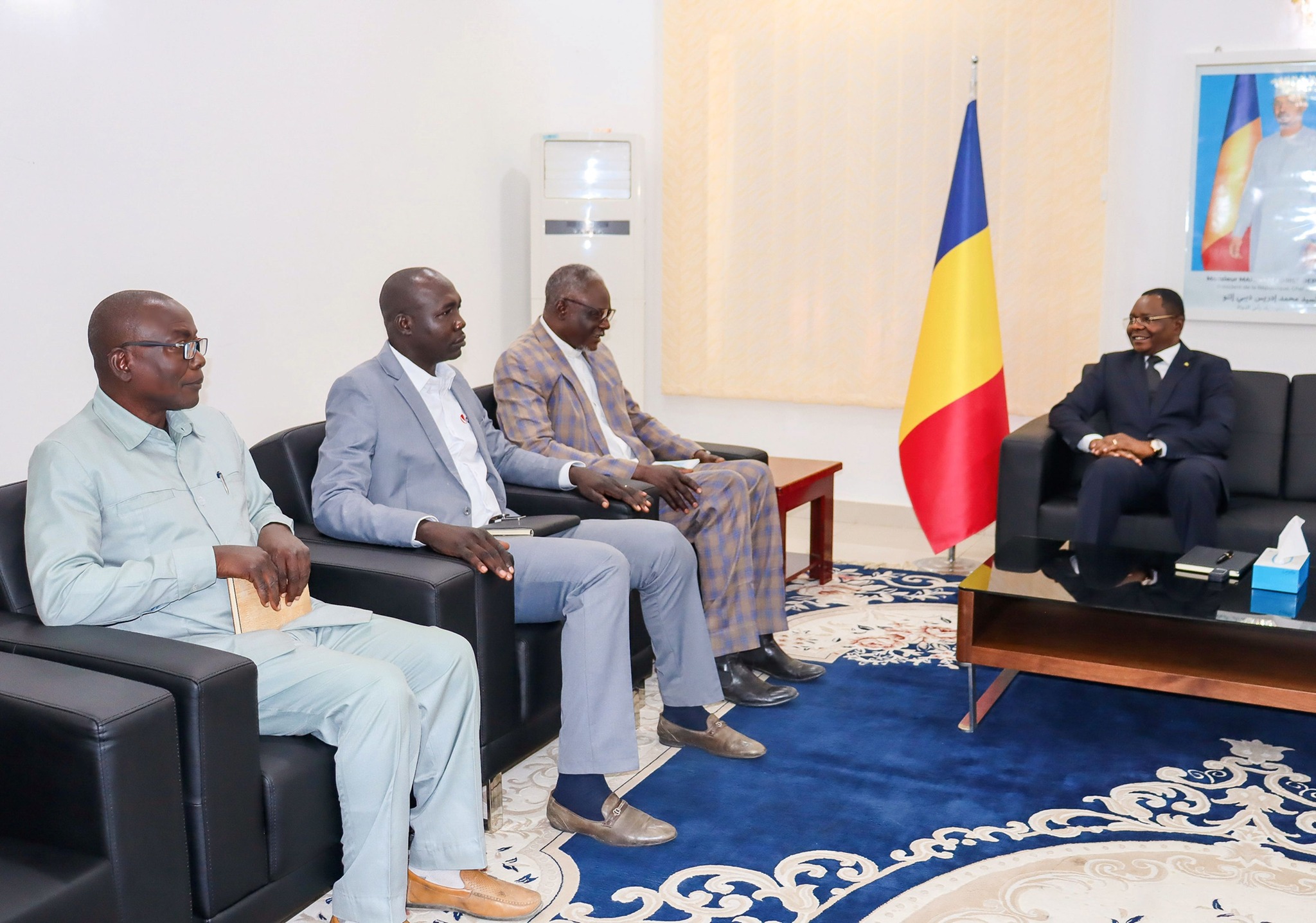 Paix et Cohésion Sociale au Tchad : Le Premier Ministre Halina Reçoit les Leaders Religieux Chrétiens​