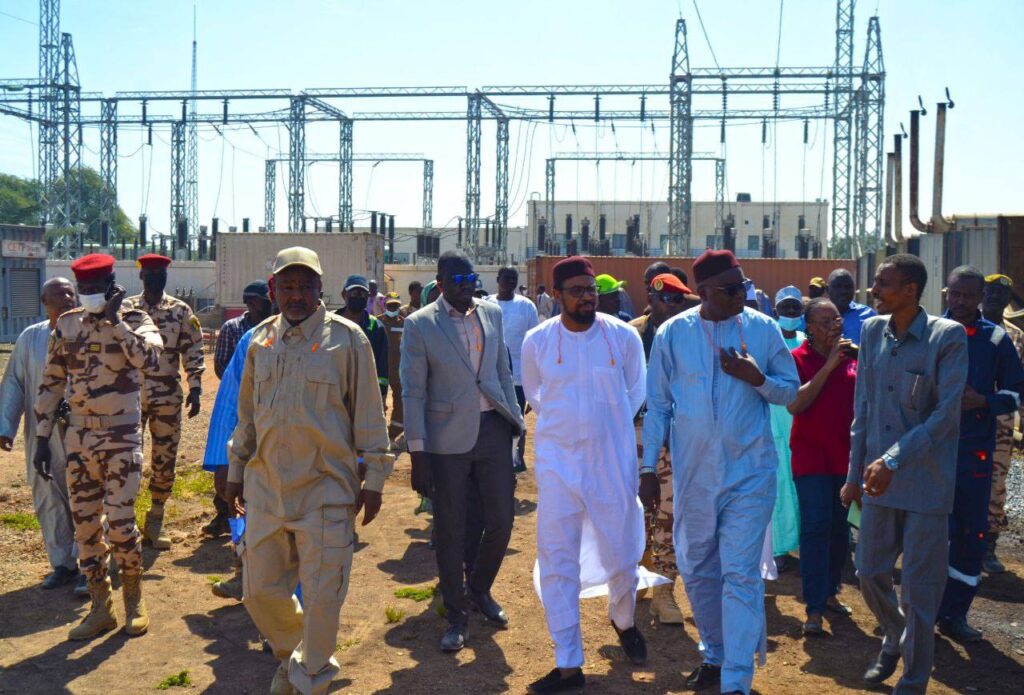 Tchad : Le Ministre de l’Eau et de l’Énergie en visite d’inspection des installations énergétiques à N’Djamena