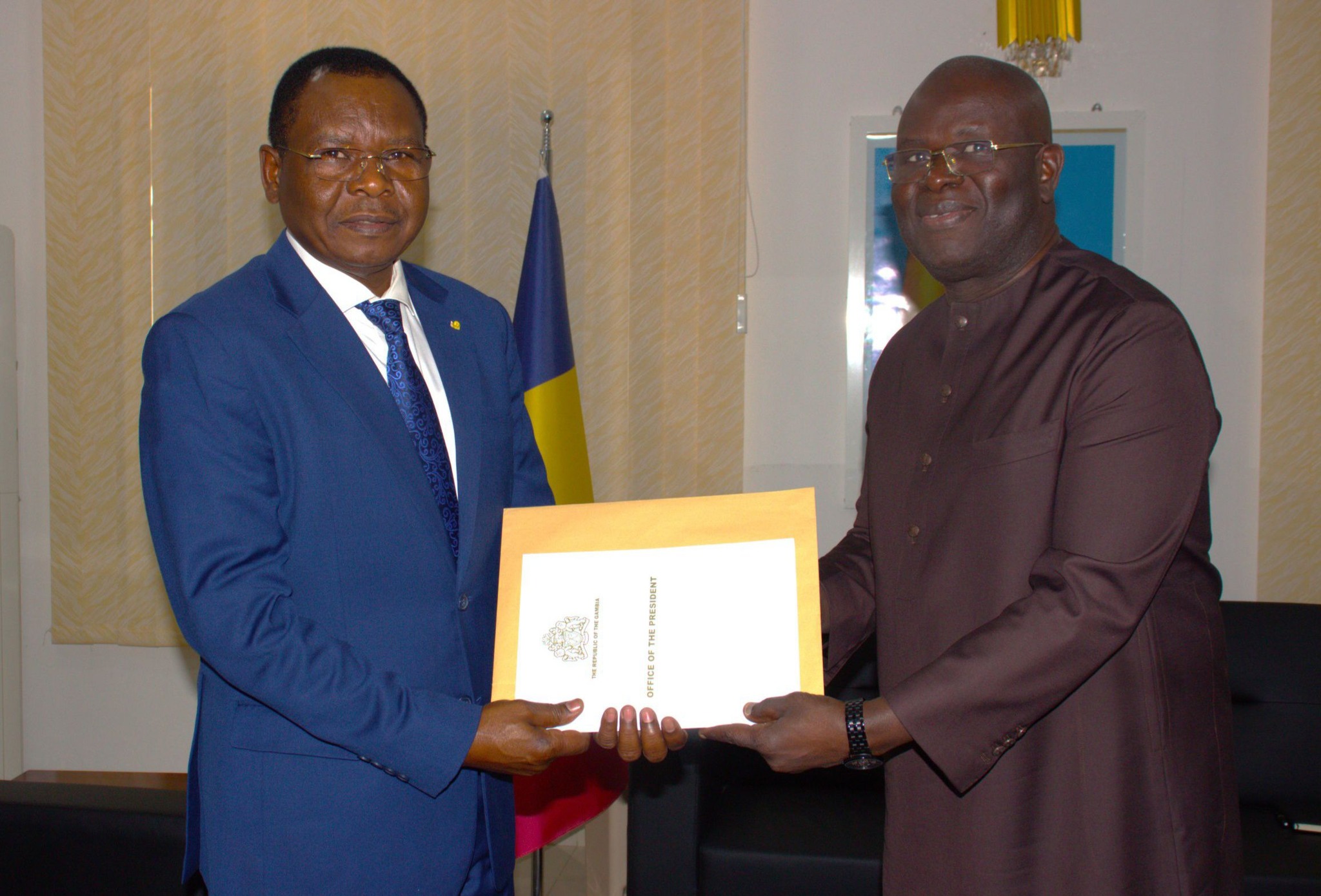 Tchad-Gambie : Allah-Maye Halina reçoit une invitation pour le Forum FOGECA 2025 à Banjul