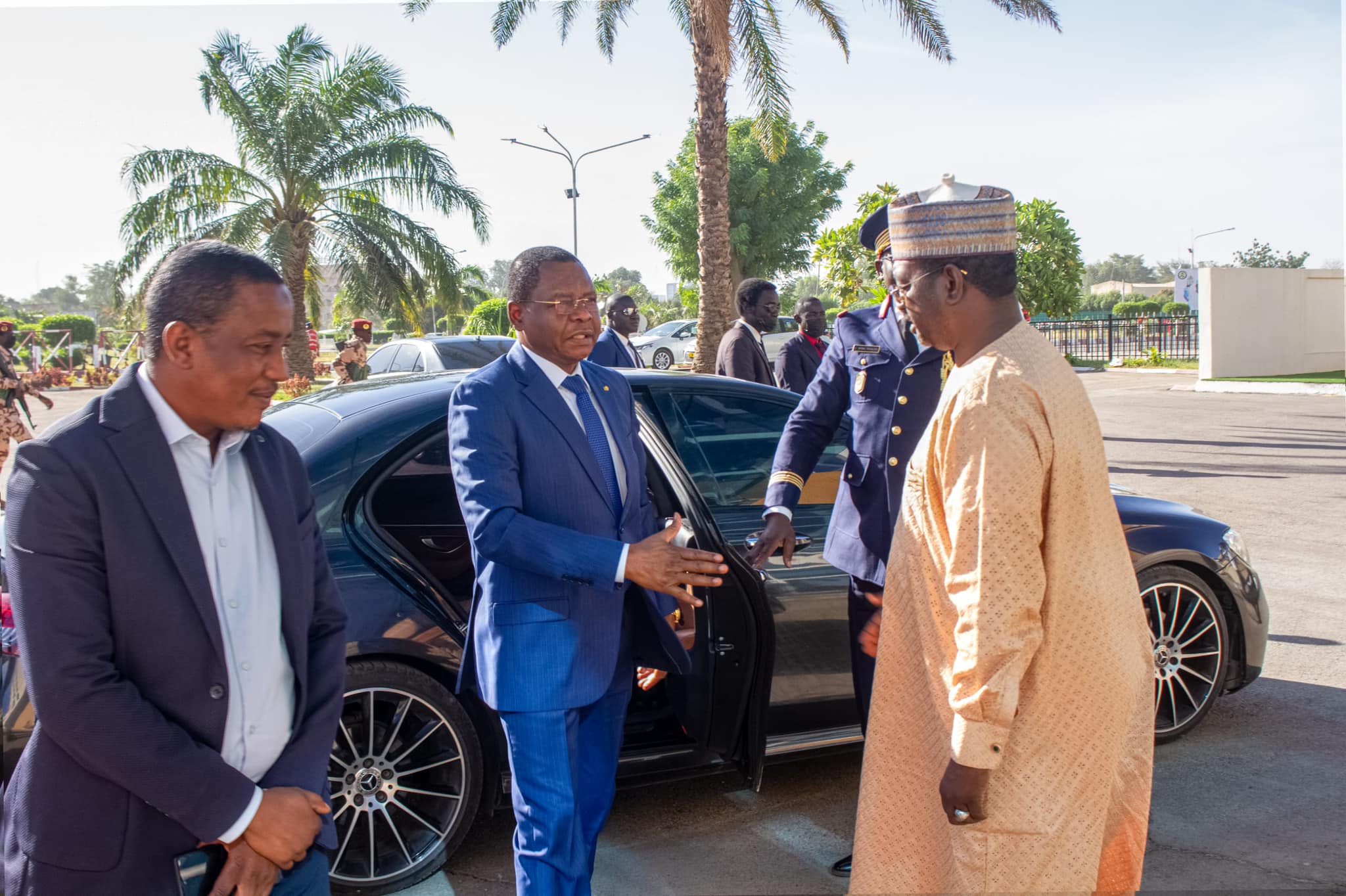 Le Premier Ministre du Tchad en mission diplomatique à Lomé pour soutenir la candidature de Abbas Mahamat Toli à la présidence de la BAD