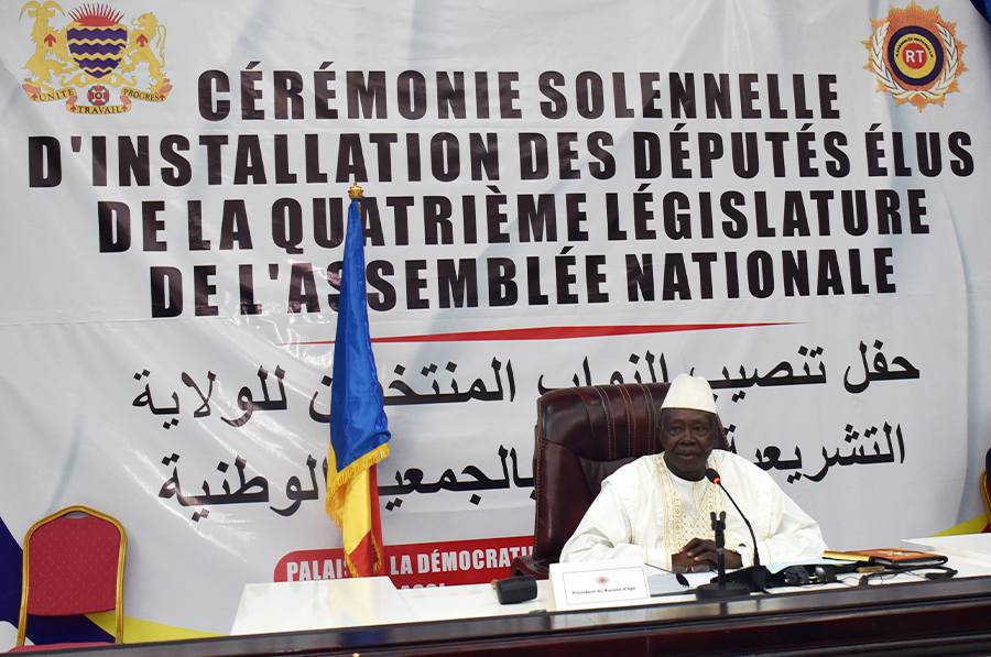 Installation officielle des députés de la quatrième législature de l’Assemblée nationale du Tchad