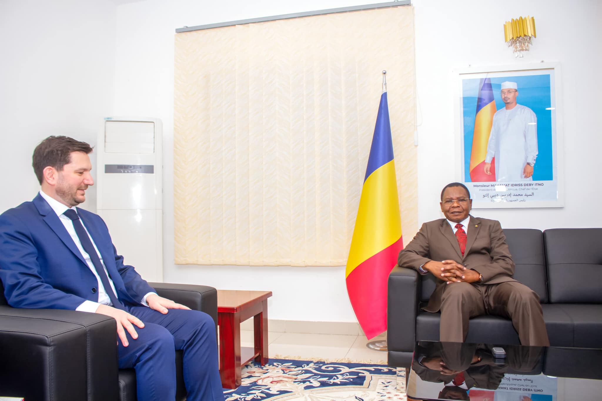 Tchad-FMI : Audience entre le Premier Ministre et le Chef de mission du FMI