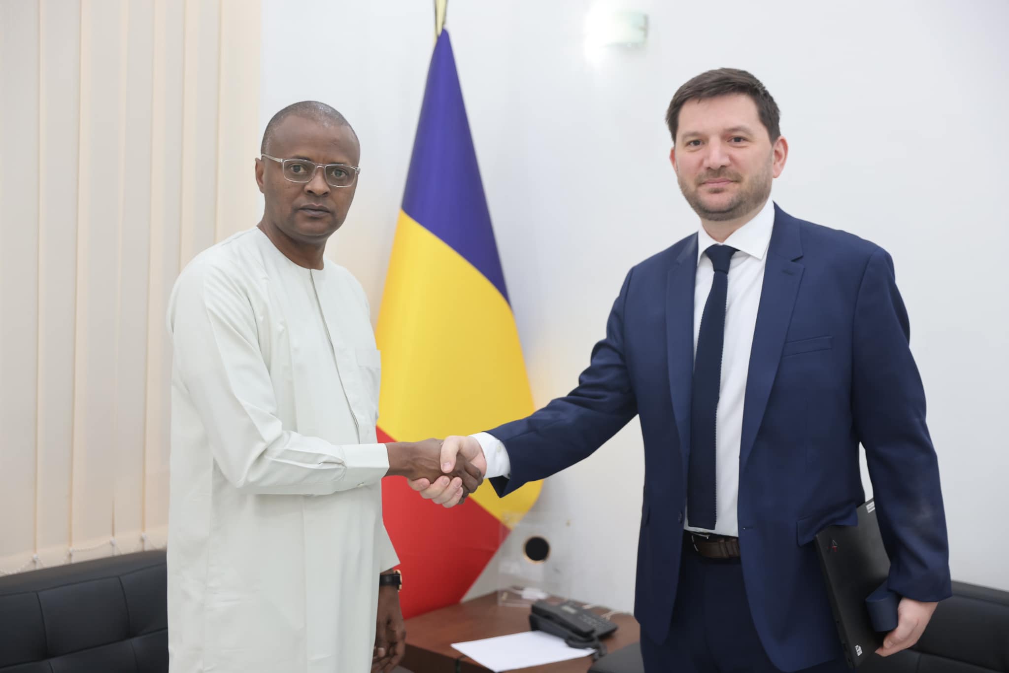 Rencontre entre le Ministre des Finances et le Nouveau Chef de Mission du FMI pour le Tchad