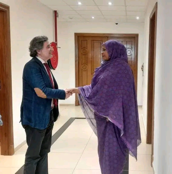Renforcement de la coopération Tchad-Espagne : Madame le Ministre Délégué reçoit l’Ambassadeur Envoyé Spécial pour le Sahel