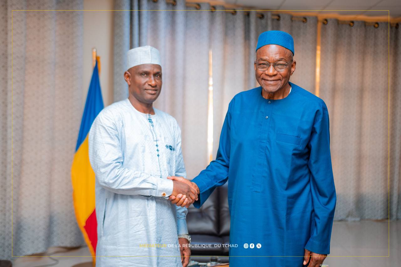 Réconciliation nationale : Le Médiateur de la République reçoit Haroun Mahamat Barka, président du PPUD
