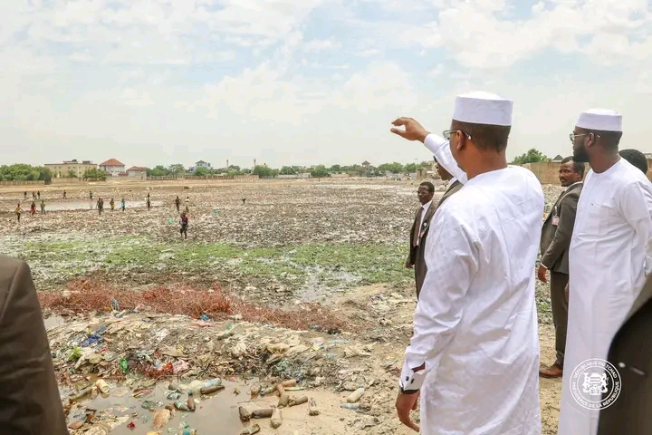 Pluies à N’Djaména : Visite surprise du Président dans les quartiers sinistrés