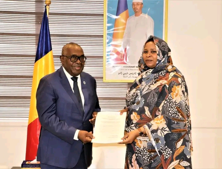 Tchad-CEEAC : Le nouveau Représentant présente ses lettres d’accréditation à N’Djamena