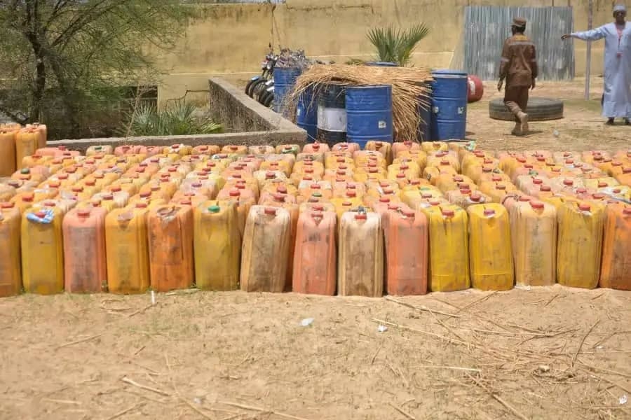 Saisie majeure de carburant de contrebande par l’ARSAT au Tchad