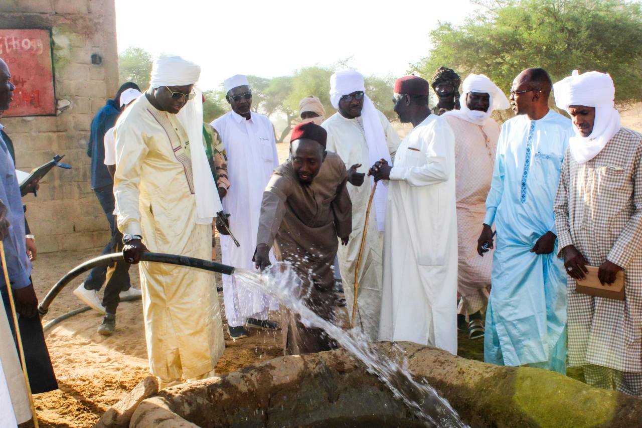Tchad : Le Ministre de l’Eau et de l’Énergie inspecte les infrastructures hydrauliques de Ourda dans le Wadi-Fira