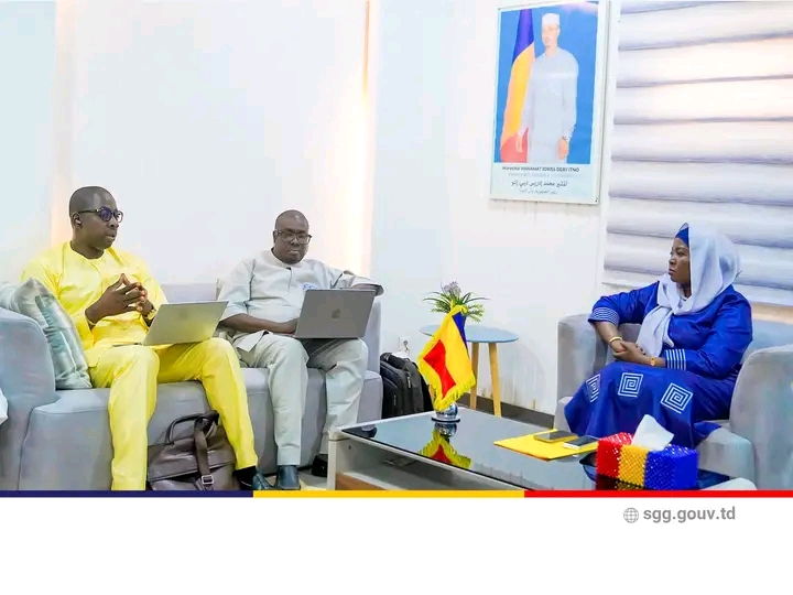 Vers un meilleur accès aux textes juridiques tchadiens : la Ministre Secrétaire Générale du Gouvernement reçoit la mission de diagnostic