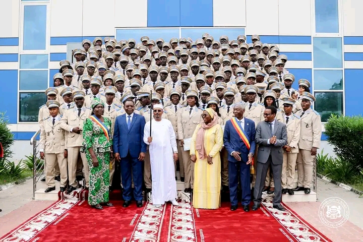 Le Maréchal Mahamat Idriss Deby Itno préside la cérémonie de sortie de l’ENA