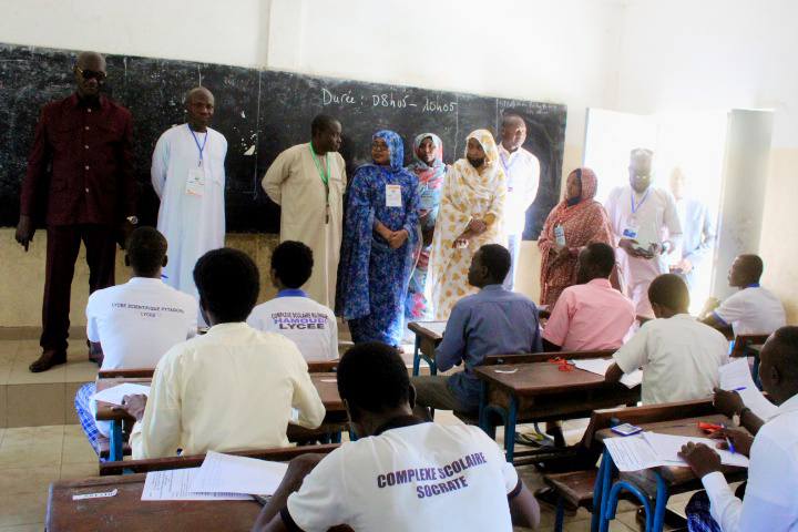 Lancement du second tour du Baccalauréat 2025 : Les autorités éducatives en visite dans les centres d’examen de N’Djamena