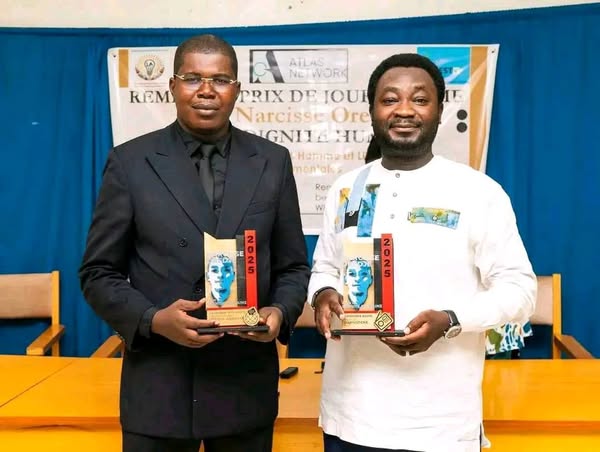 Première édition du Prix Narcisse Oredje : deux journalistes tchadiens récompensés pour leur engagement en faveur des droits humains