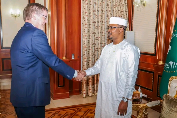 Fin de mission au Tchad : l’Ambassadeur d’Allemagne fait ses adieux au Président de la République