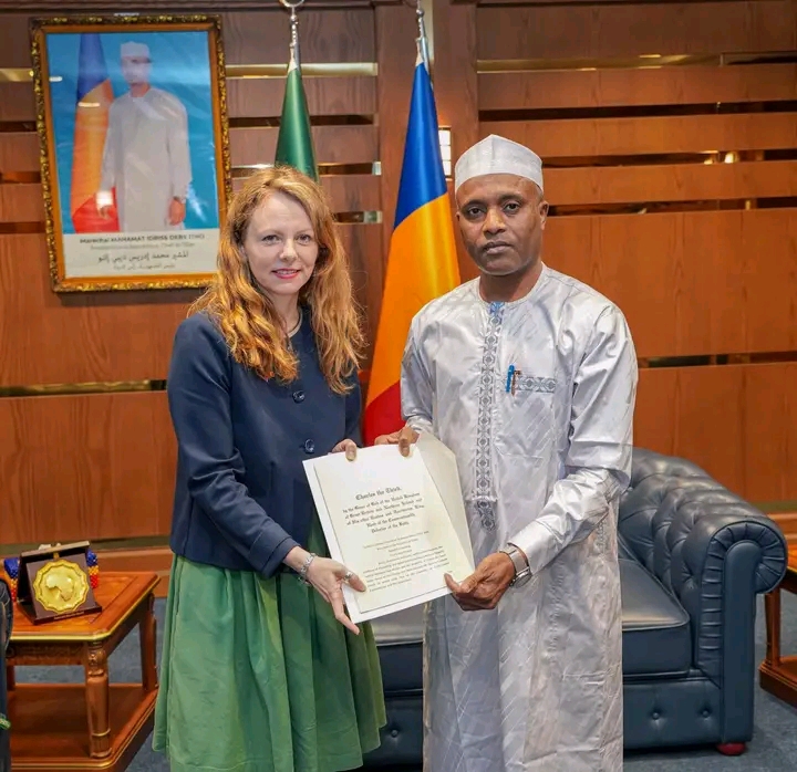 La nouvelle Ambassadrice du Royaume-Uni prend fonction au Tchad