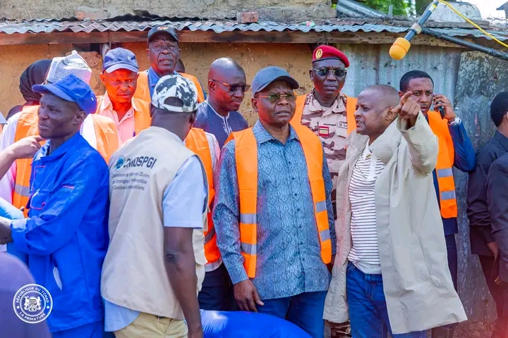 Le Premier ministre en visite dans les zones inondables de N’Djamena : Des mesures urgentes en vue