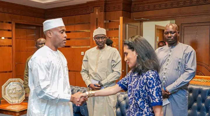 Le Ministre Abdoulaye Sabre Fadoul reçoit une délégation du HCR