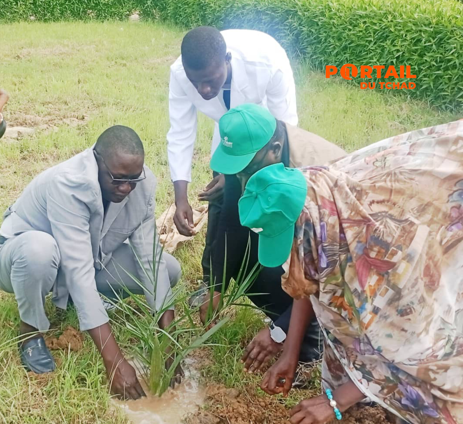 Semaine nationale de l’arbre : la Fondation Le Palmier mobilisée à Farcha et Sabanagali