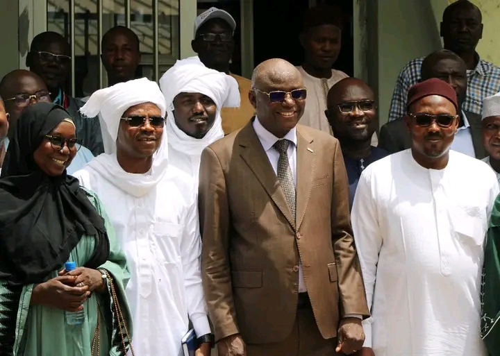 Accès à l’Eau et à l’Énergie : Le Ministre Passalé Kanabé Marcelin reçoit une délégation de Hadjer Lamis