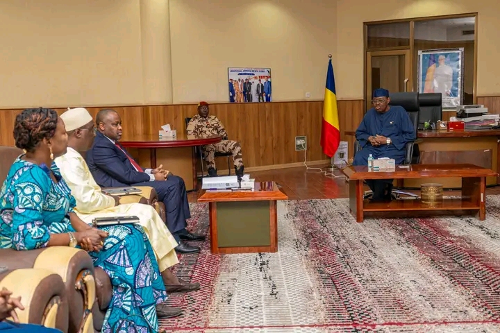 Rencontre institutionnelle : Le Maire de N’Djamena et son équipe reçus par le Président du Sénat
