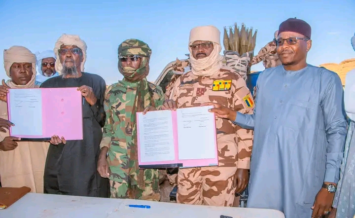 Tchad : Signature d’un accord de paix entre l’État et le mouvement DIFA AL-WATAN