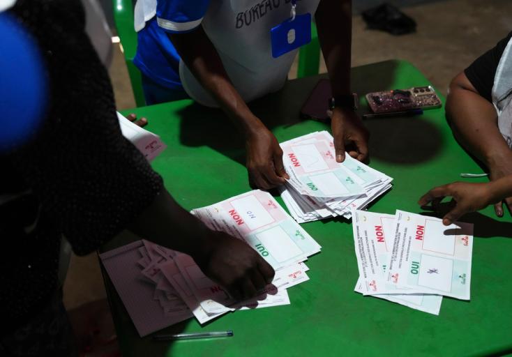 Guinée : Le “oui” l’emporte largement au référendum constitutionnel