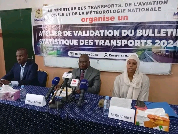 Atelier de validation du Bulletin Statistique des Transports 2024 à N’Djamena